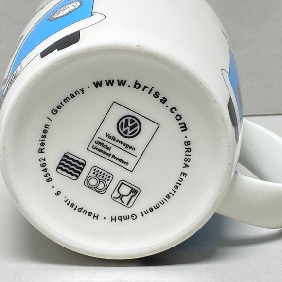 Volkswagen Bulli Camper Van Mug - Brisa Licensed Ceramic Coffee Cup 14oz - Picture 2 of 10